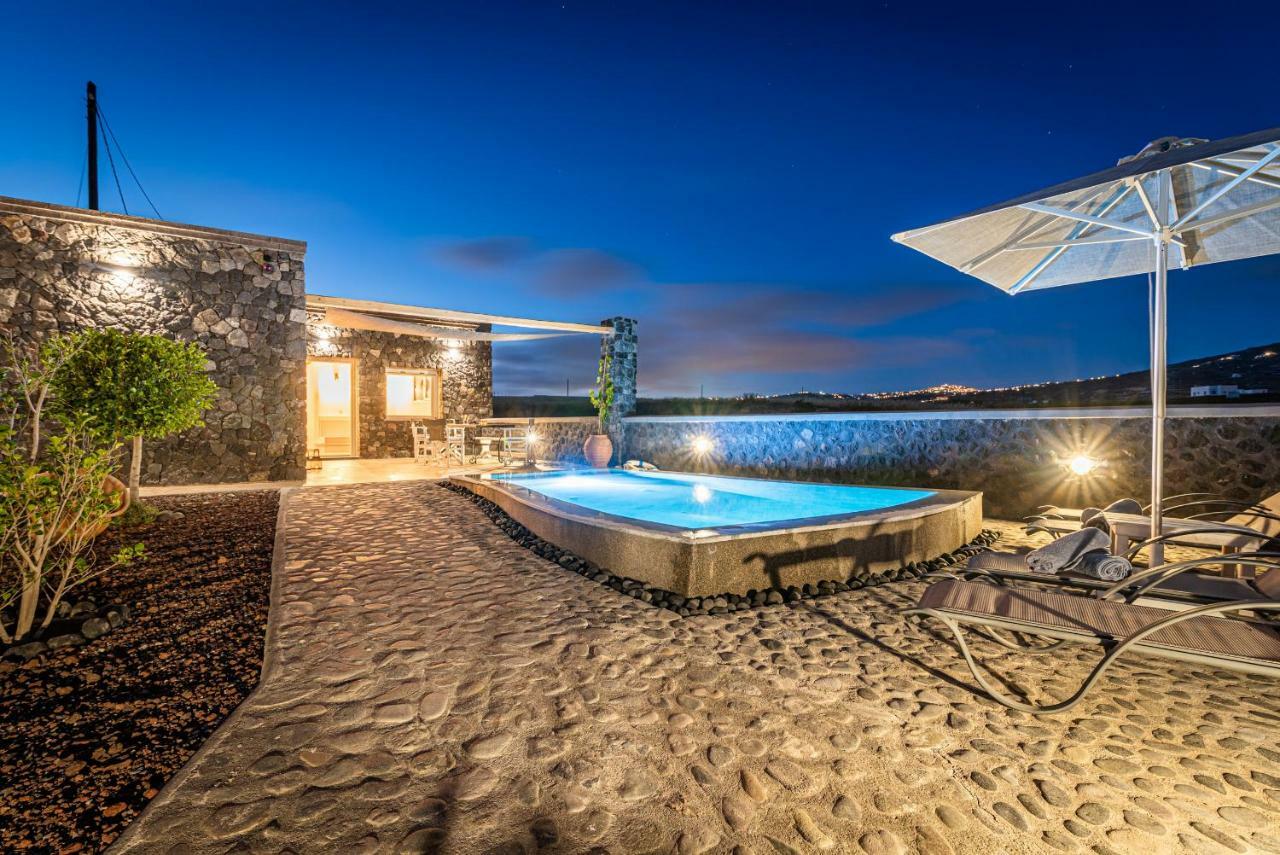Klimata House - Private Jacuzzi Pool & Bbq Villa Vliháda Kültér fotó